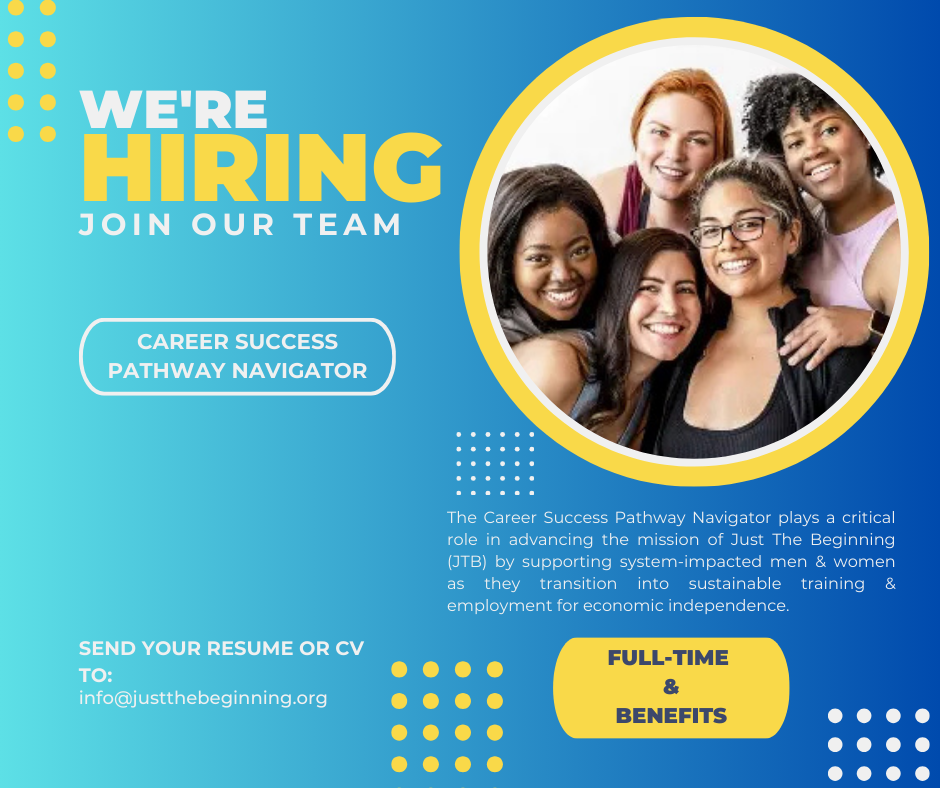 Just The Beginning is Hiring
